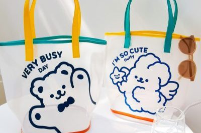 Bear Transparent Beach Bag (1)