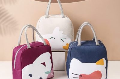 Cartoon Thickened Aluminum Foil Cooler & Lunch Bags (5)