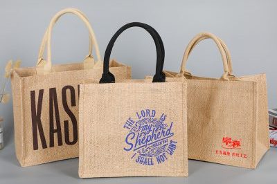 Coarse Vintage Jute Bag (3)