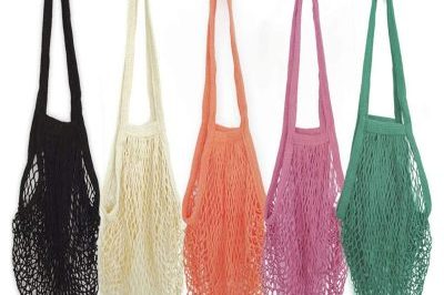 Custom Logo String Shopping Grocery Bag (5)