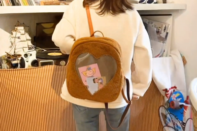 Cute Transparent Love Heart Ita Bags (4)