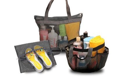 Portable Mesh Beach Bag (4)