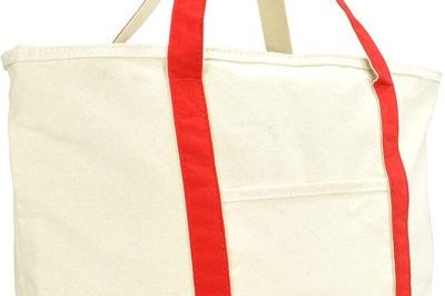 Heavy Duty Cotton Canvas Tote Bag (2)